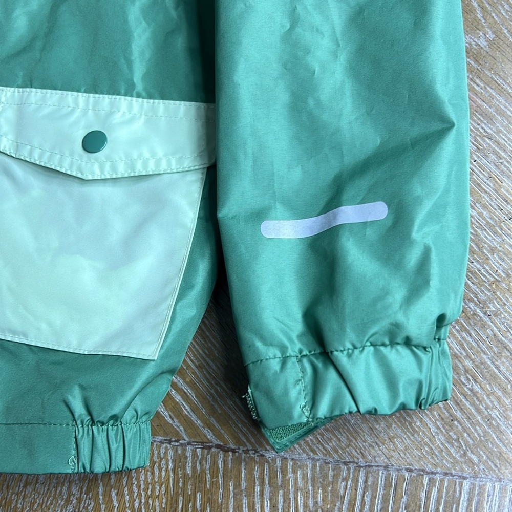 LILY & DAN Green Frog Reflective Jacket S - Picture 6 of 11